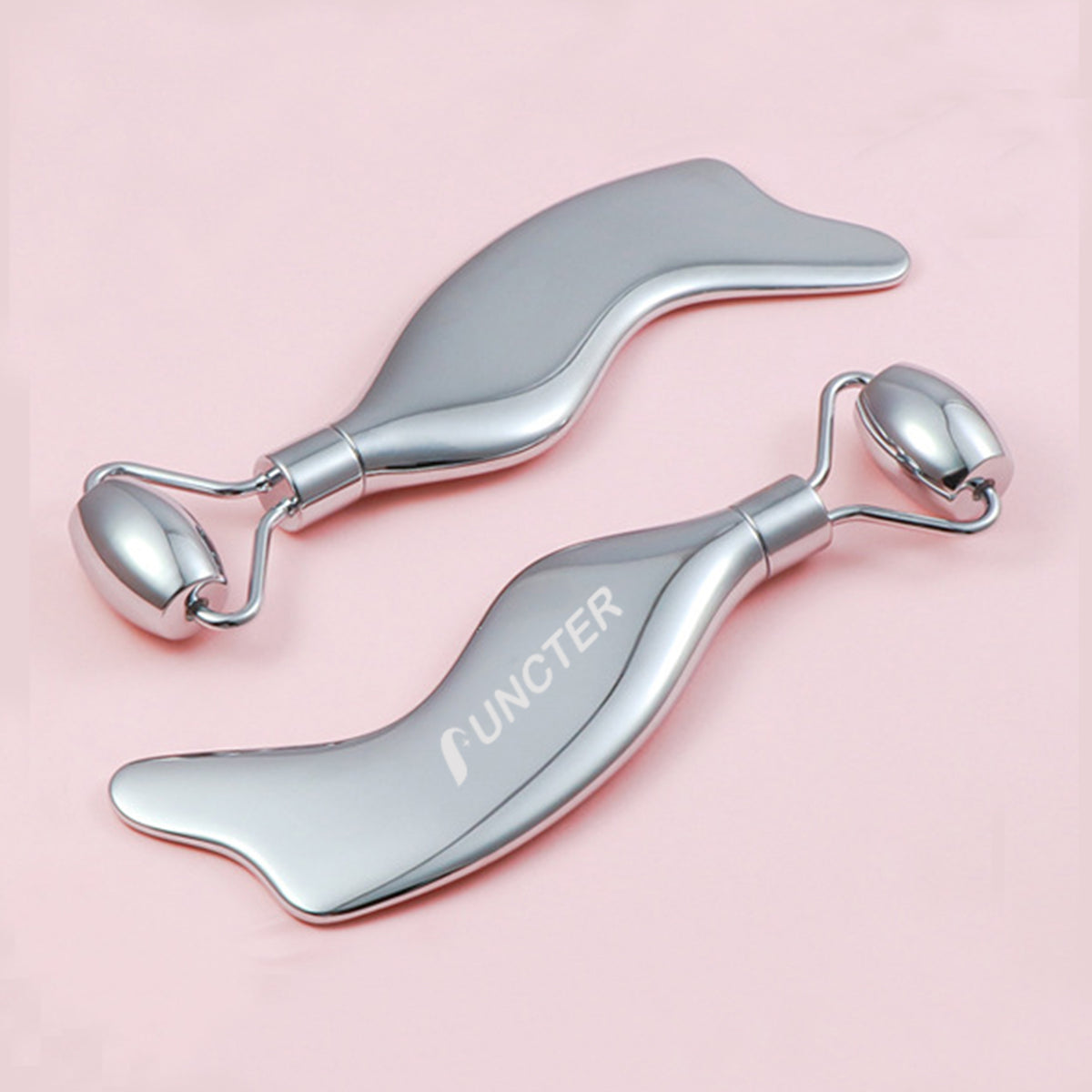 Metal Facial Massager Roller Gua Sha Facial Tools