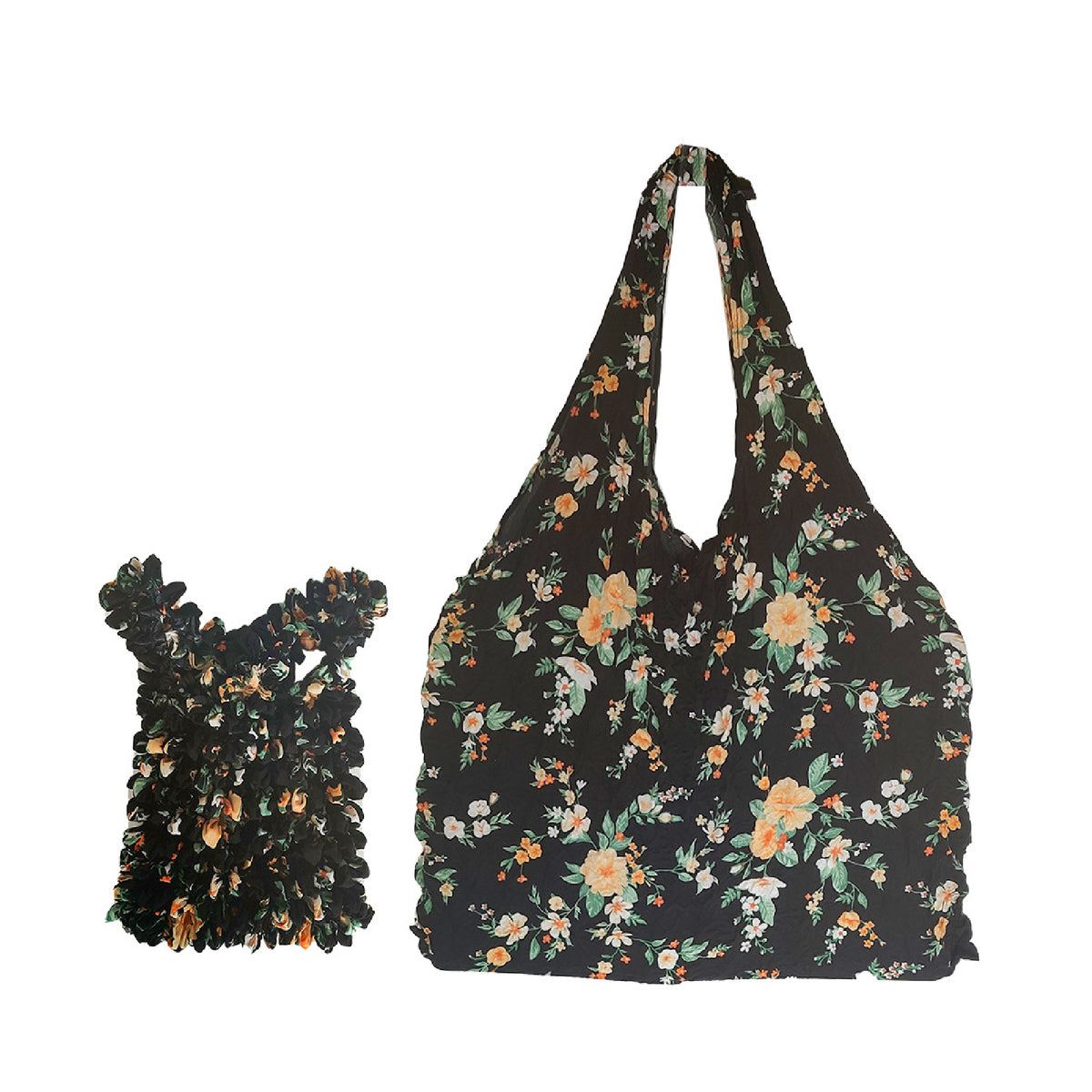 Foldable Elastic Lightweight Shopper Tote
