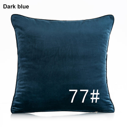Full Printed 19.7 x 19.7" Premium Square Dutch Velvet Throw Pillowcase With Hidden Zipper