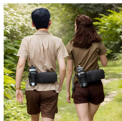 Waterproof Running Fanny Pack W/ Water Bottle Holder