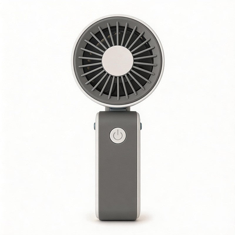 Folding Summer Mini Handheld Rechargeable Portable Fan W/ Layards