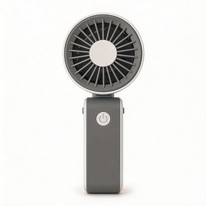 Folding Summer Mini Handheld Rechargeable Portable Fan W/ Layards