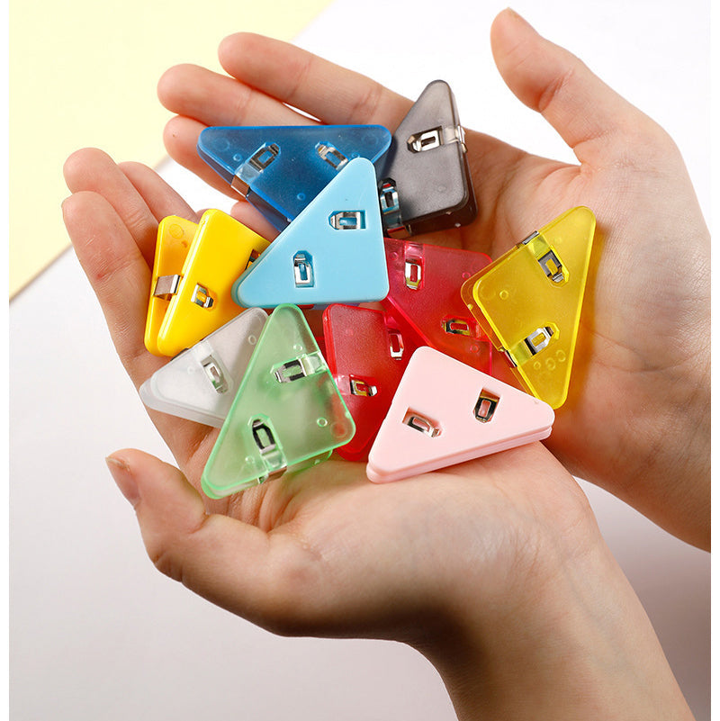 Triangle Book Corner Paper Clip Book Clips Prevent Books From Curling Clip Bookmark
