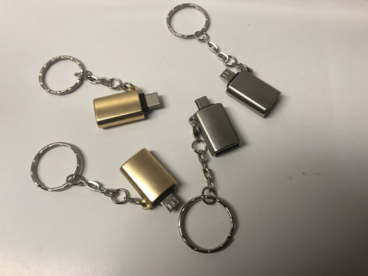Anti-Lost Micro USB/Type C OTG Data Adapter