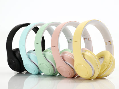 Foldable On Ear Stereo Wireless Headphone