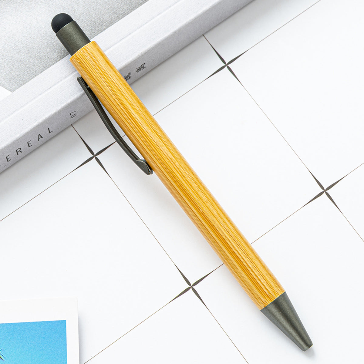 Bamboo Pens with Touch Stylus Tip