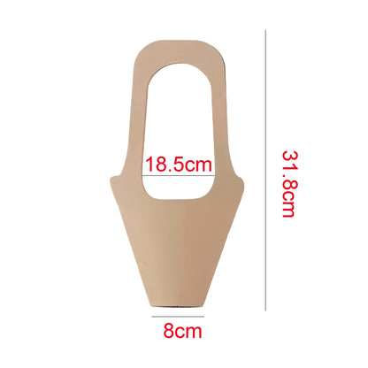 Kraft Paper Bouquet Gift Tote Bag W/ Handle 7 x 12"