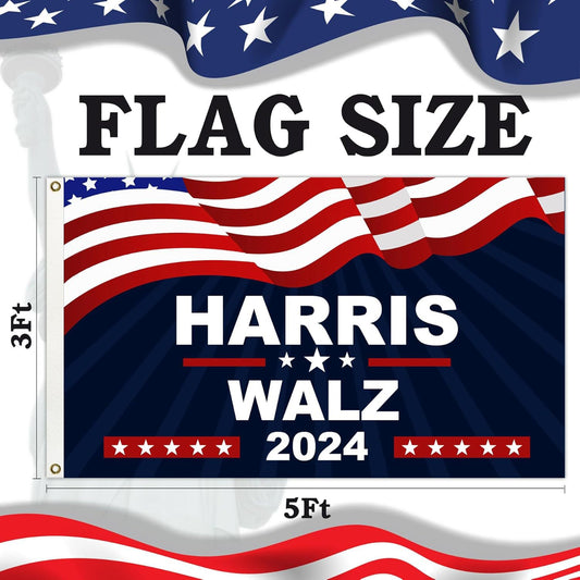 3' x 5' Digitally Printed Two Sided Knit Polyester Flag W/2 grommets
