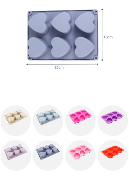 Heart Shaped Silicone Ice Tray