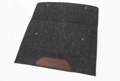 13" Two Layers Laptop Felt Sleeve