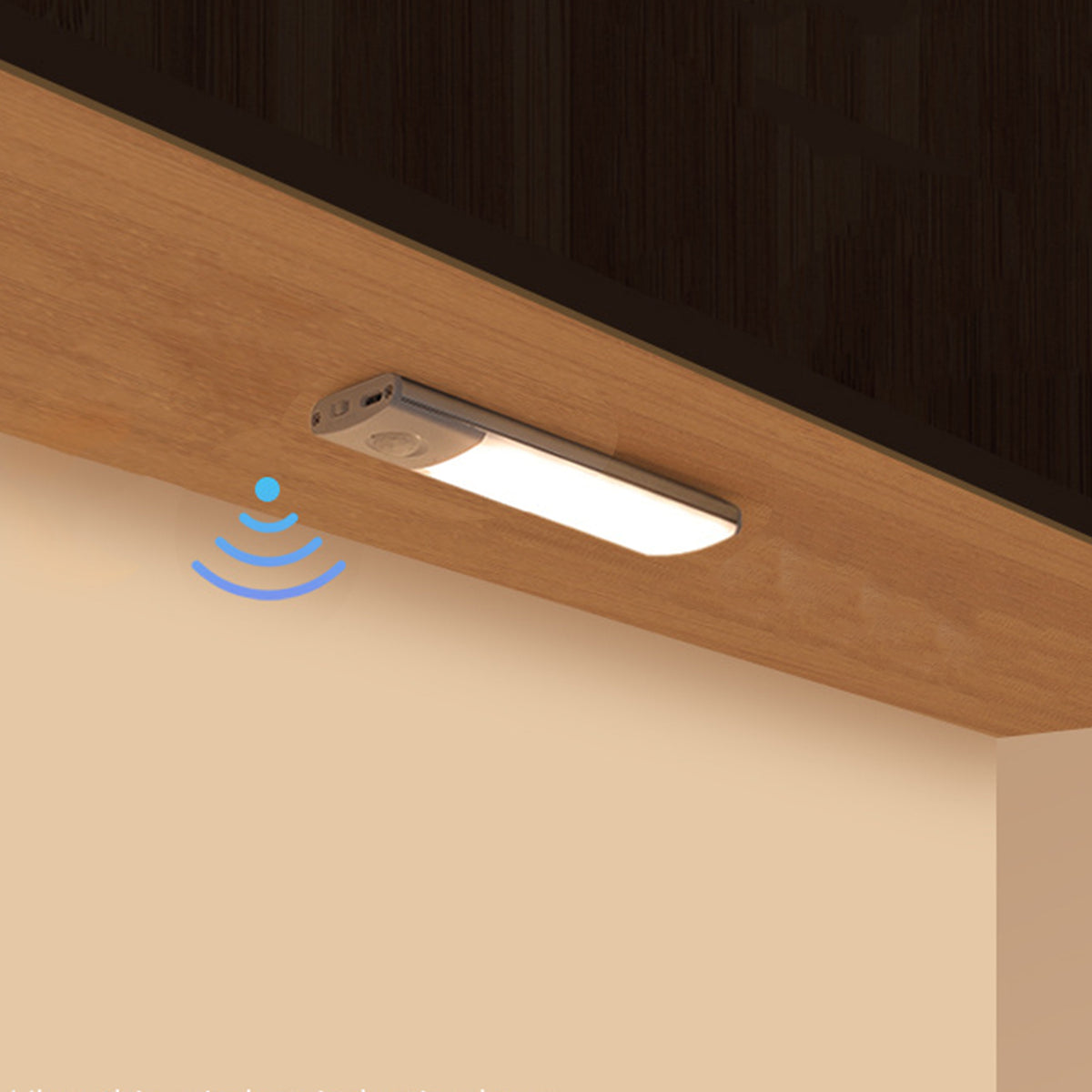 4" L Magnetic Rechargeable Under Cabinet Lighting Motion Sensor Closet Lights