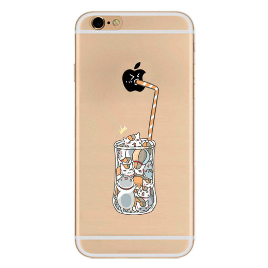 Drinking Cat Phone Case For Smart Phone