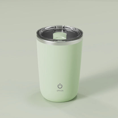 12 Oz. Stainless Steel Coffee Automatic Stirring Cup Coffee Mug