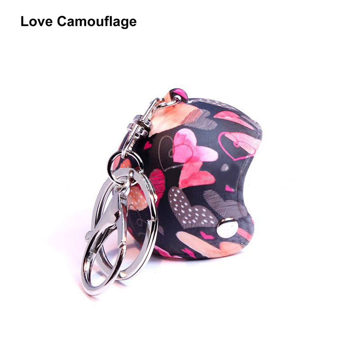 Custom Camouflage Motorcycle Helmet Keychain Phone Pendant Bag Keyring Bag Pendant Charm Accessories