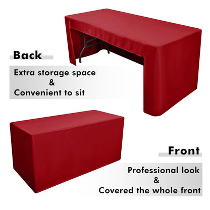 5' Table Fitted Table Cover-3 Sided