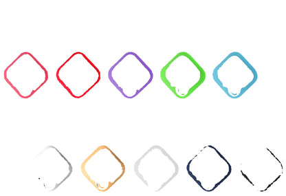 Square-Shaped Wireless Smart Tracker Anti-Lost Device Keychain Key Finder