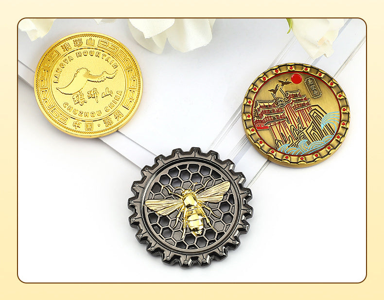 1.8" Round Commemorative Coins Custom Challenge Coin