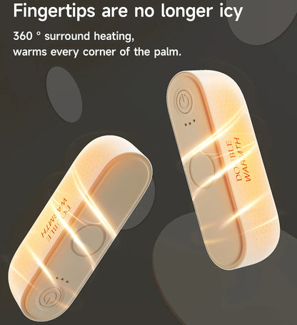 Magnetic 2 Packs Electric Hand Warmers 6000mAh