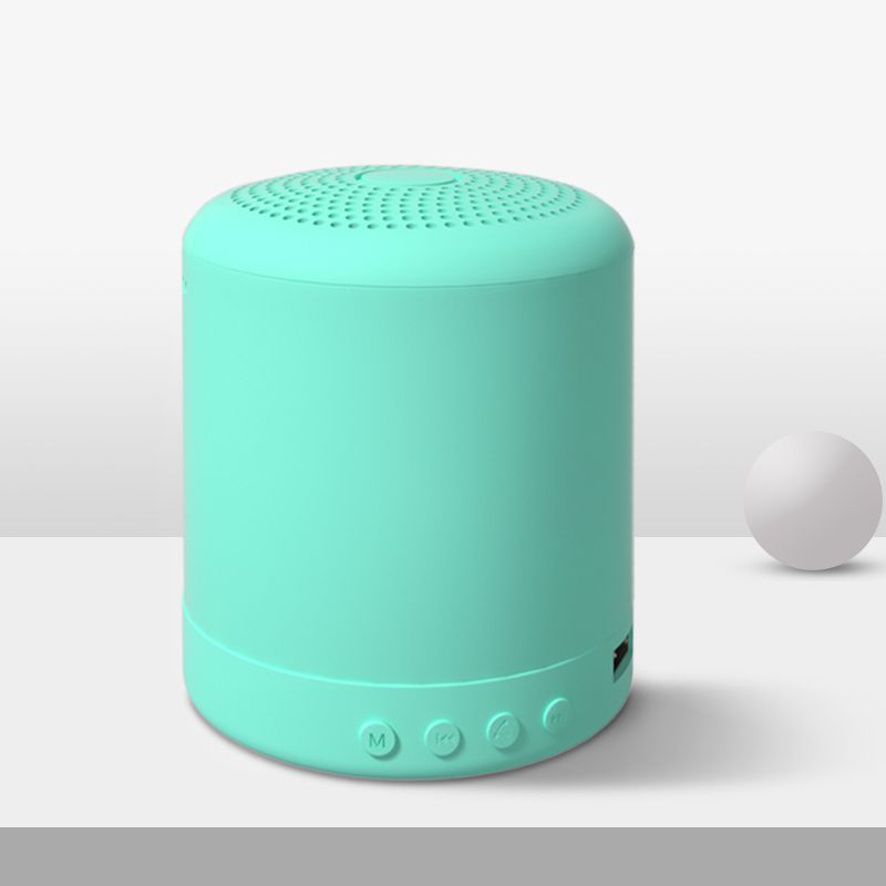 5W 300 mAh Macaron Mini Tower Shape Wireless Speaker w/USB