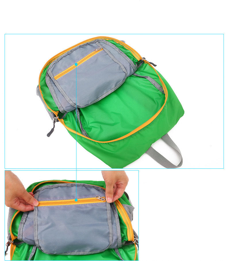 Ultra Lightweight Packable Backpack Foldable Water Resistant Outdoor Backpack