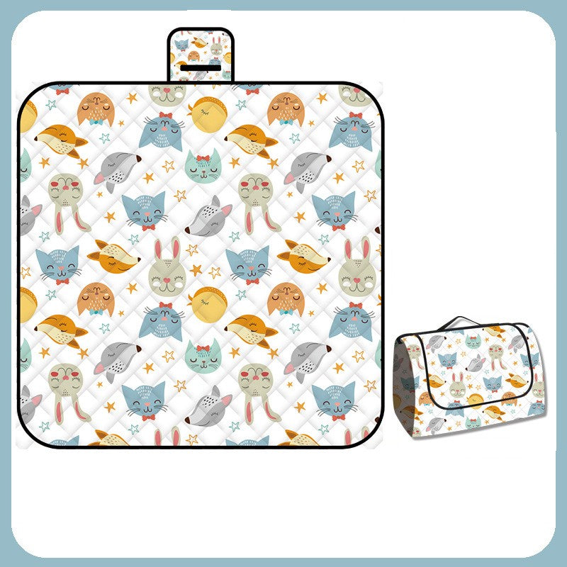 Water Proof Foldable Picnic Beach Mat 79 x 79"