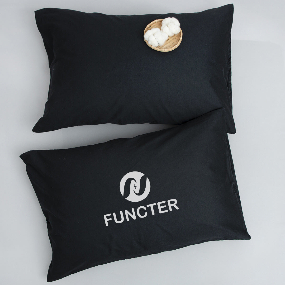 20 x 26" Premium Square Cotton Throw Pillowcase - Envelope Closure