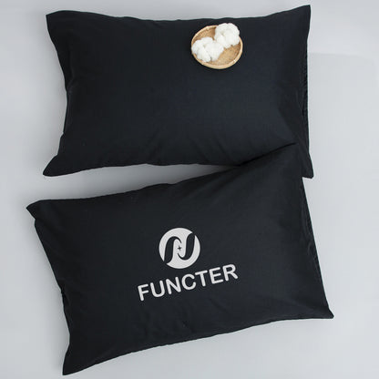 20 x 26" Premium Square Cotton Throw Pillowcase - Envelope Closure