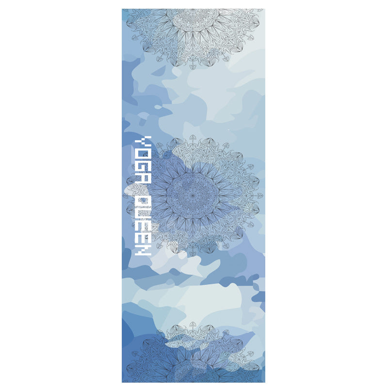 Full Color Yoga Mat Towel Pilates Towel 73 x 25"
