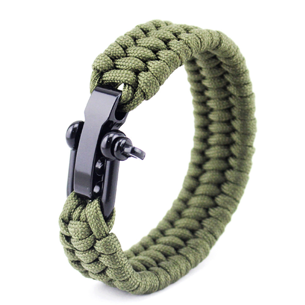 U Buckle Multiple Function Survival Bracelet