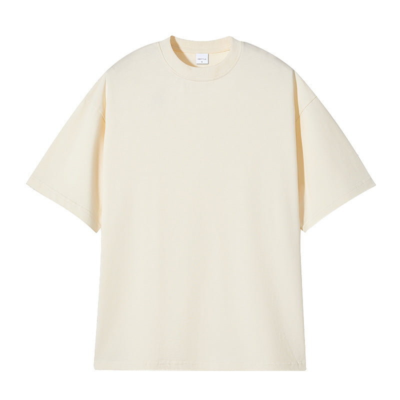 Unisex Cotton Short Sleeve T-Shirt Adult Crew Tee