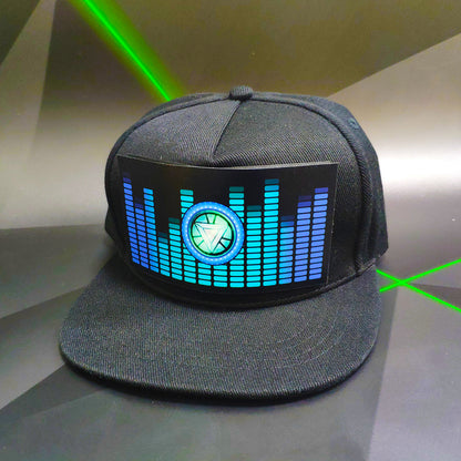Flashing LED Hats & Sound Activated Baseball Cap with Lights