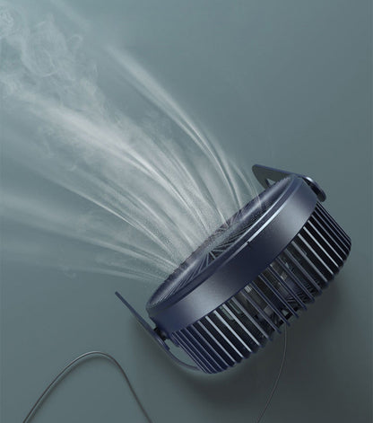 5" Plug-in Desk Fan USB Fan Speed Adjustable Fan(Size S)