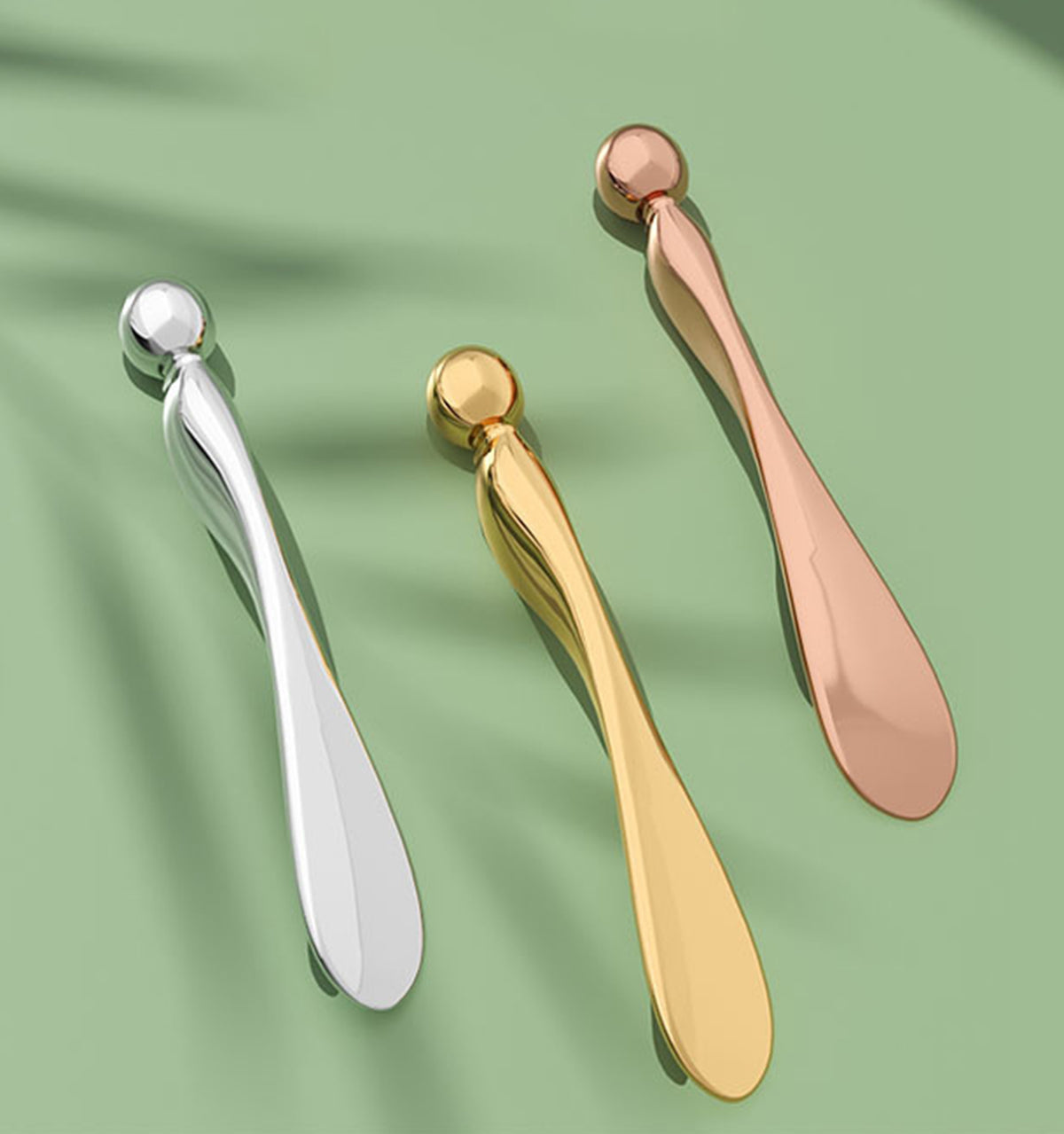 Metal Eye Cream Applicator Face Roller Massager Tool