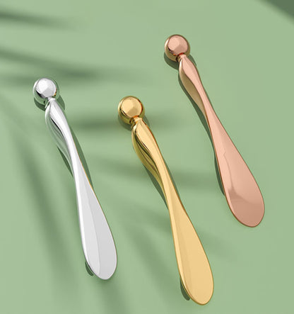 Metal Eye Cream Applicator Face Roller Massager Tool