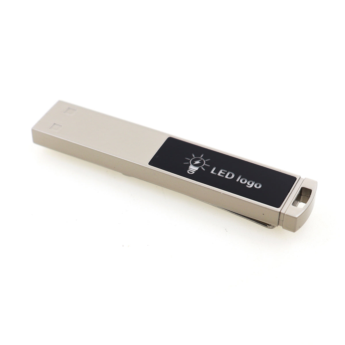 64G USB 3.0 Flash Drive USB Stick With LED Light Up Logo With Tin Box Package