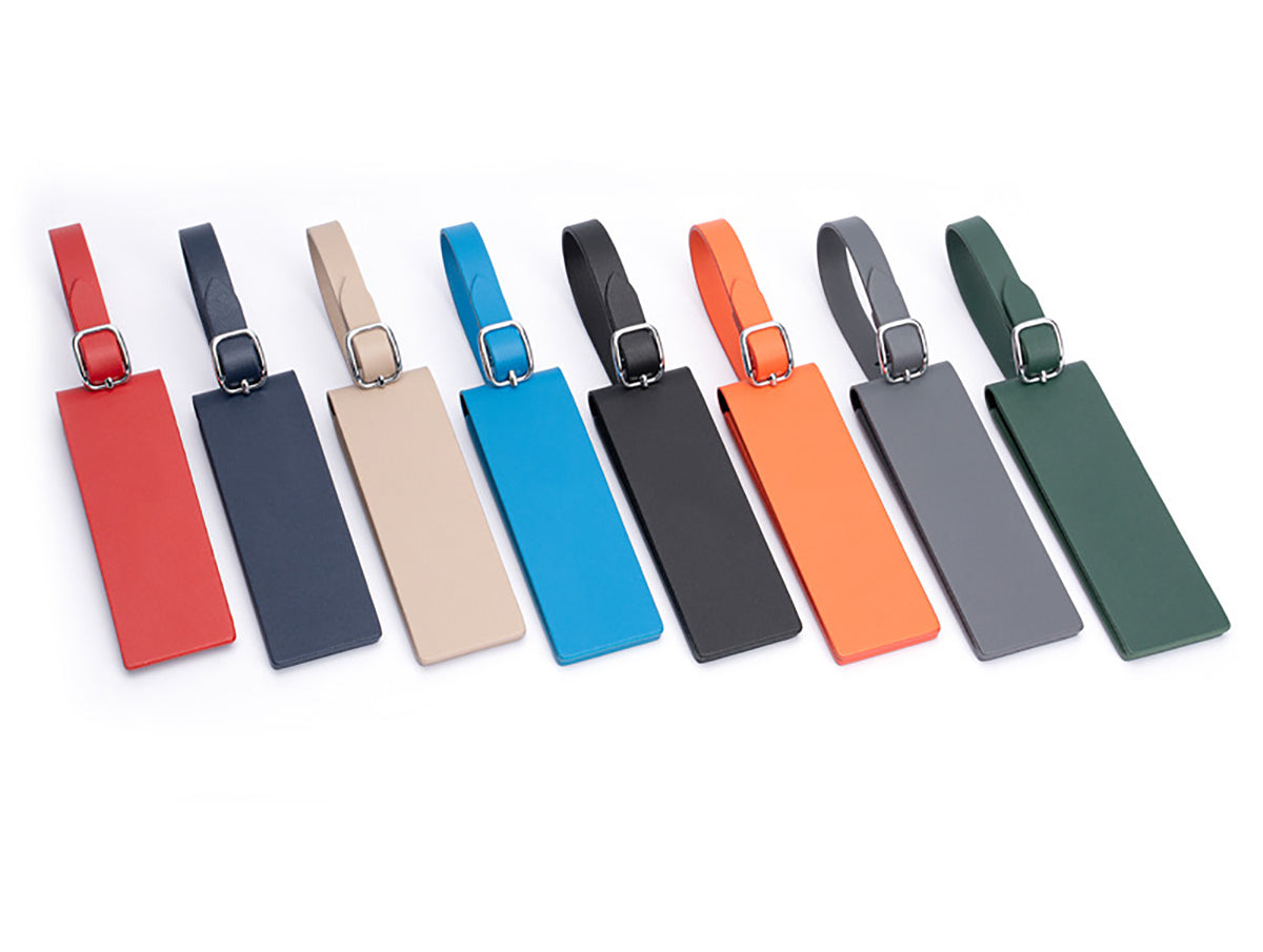 Magnetic Microfiber Luggage Tag Personalizable Travel ID Tag