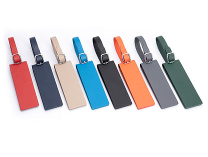 Magnetic Microfiber Luggage Tag Personalizable Travel ID Tag