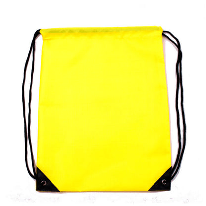 7.8 x 11.8" 210D Polyester Drawstring Backpack for Party Gym Sport Trip