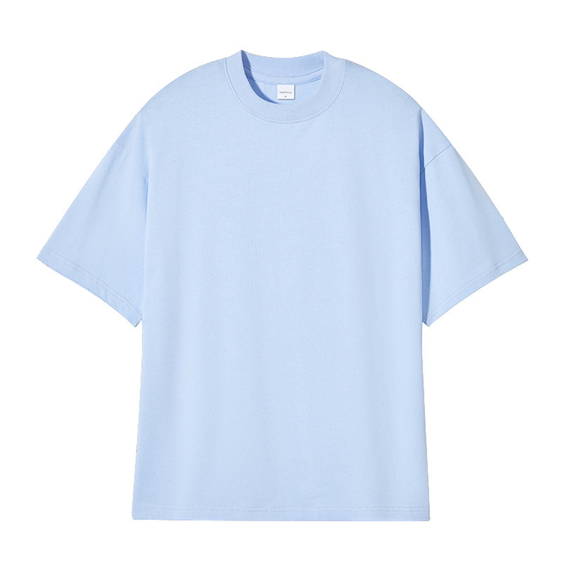 Unisex Cotton Short Sleeve T-Shirt Adult Crew Tee