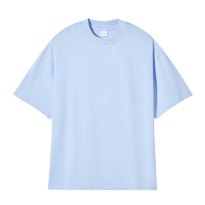 Unisex Cotton Short Sleeve T-Shirt Adult Crew Tee
