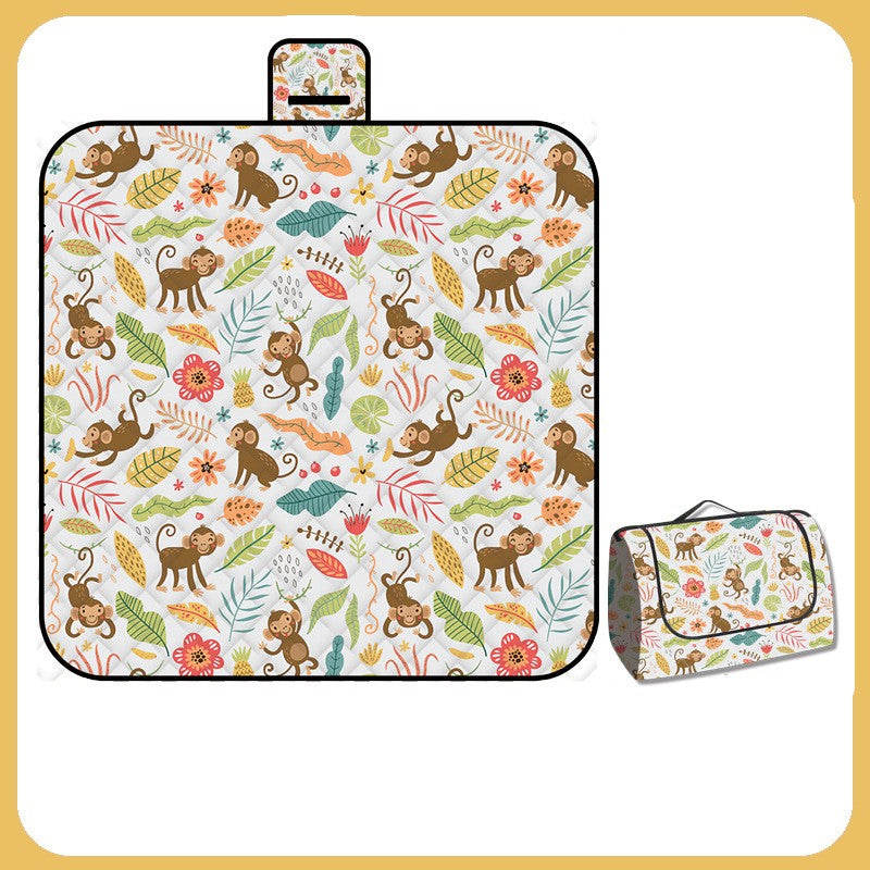 Water Proof Foldable Picnic Beach Mat 79 x 59"