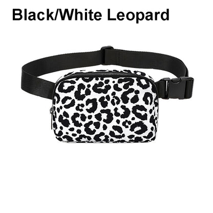 Black/White Leopard