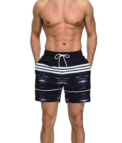 Mens Swim Trunks Swimming Shorts 2" 1 Stretch Quick Dry Zipper Pockets