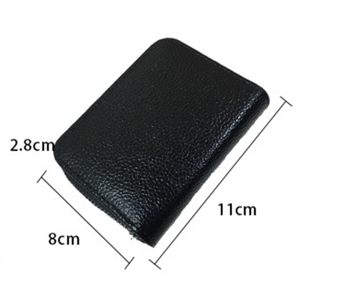 Women's PU Leather Zip Around Wallet Clutch Travel Purse