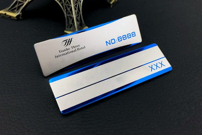 Stainless Steel Name Badge