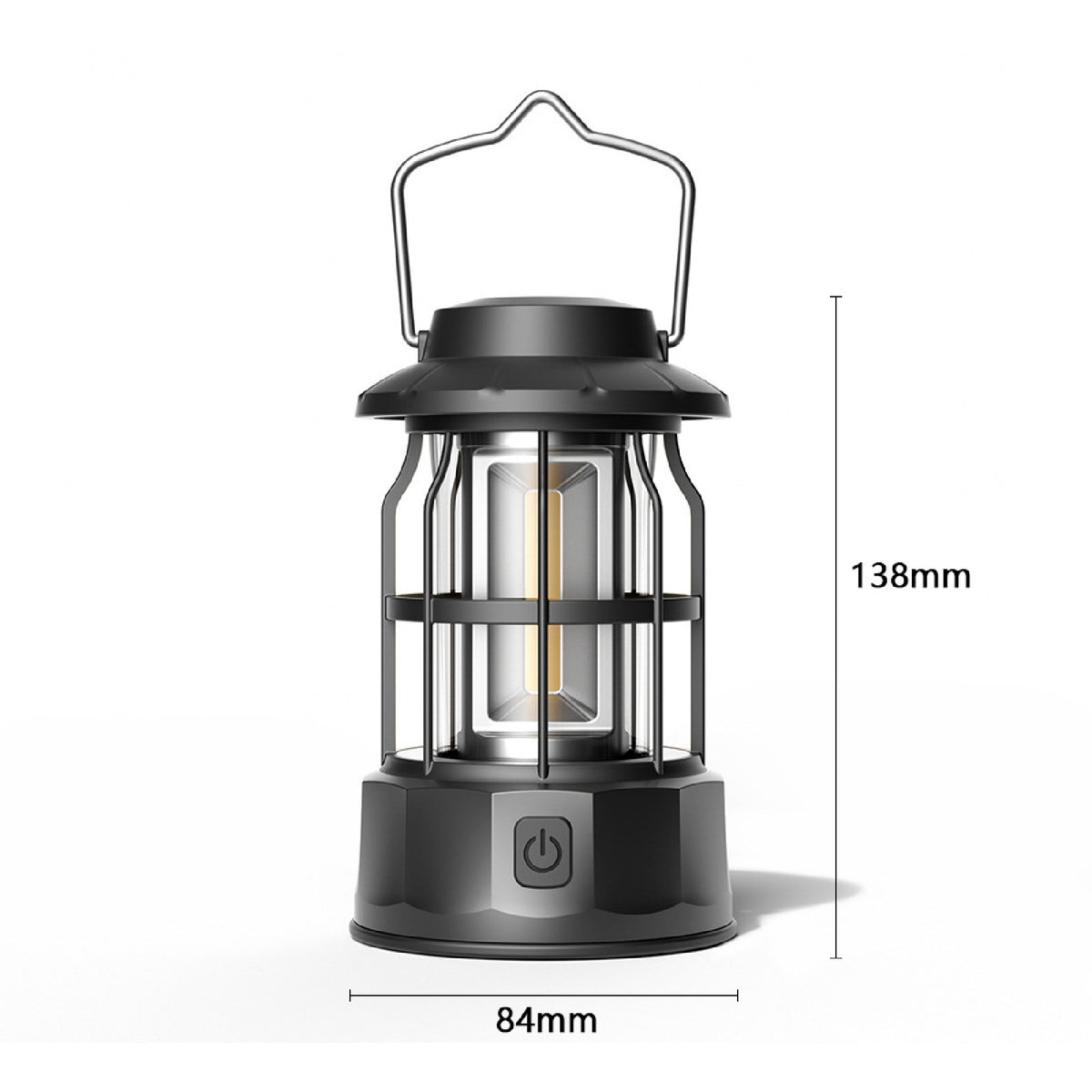 Rechargeable Camping Lantern Compact Design Portable Waterproof LED Light Outdoor Tent Bulb