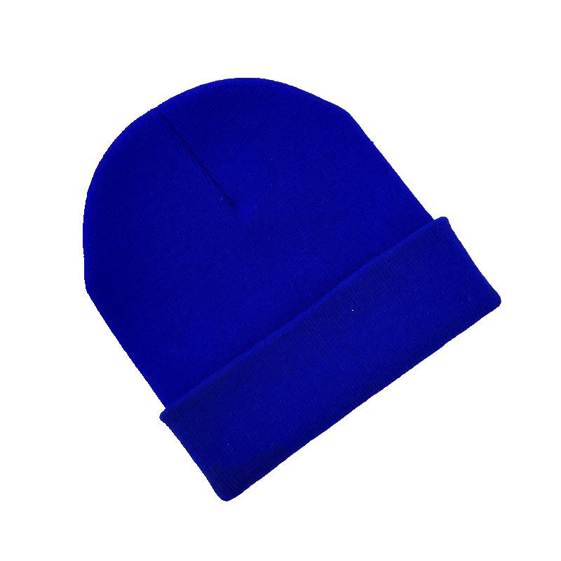 Unisex Adult Knit Cuffed Beanie Hat - Stretchy Warm Winter Cap - Tightly-Knitted Acrylic Beanie Hat