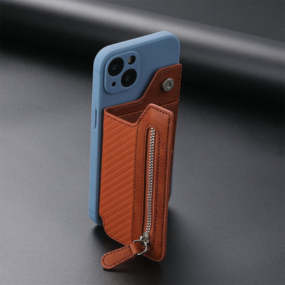 Stick-on Phone Wallet, Slim Expandable Credit Card Pocket
