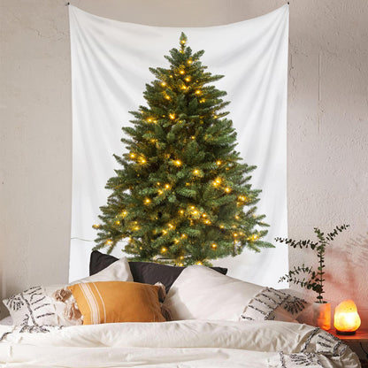 28.8" x 37.4" Christmas Tree Tapestry Wall Hanging Tapestries-#1