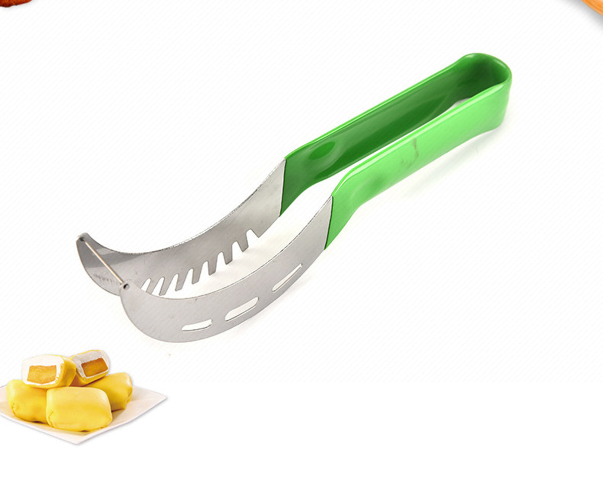 Stainless Watermelon Slicer Cutter Tool - Cutters for Fruit Cut Outs Unique Kitchen Gadgets